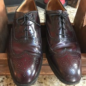 πΏJohnston & Murphy Menβs Leather Oxf. Shoes 10.5